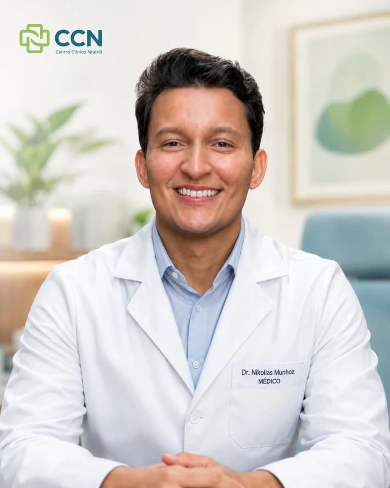 Dr. Nikollas Munhoz Andrade - Dermatologista CCN Niterói